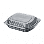 Bölmesiz Mikrodalga Kabı Seti 200 Adet (Sıcağa Dayanıklı)