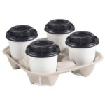 Karton Bardak Viyolü 4'lü (180 Adet)