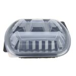 4 Bölmeli Mikrodalga Kabı Seti 200 Adet (Isıya Dayanıklı)