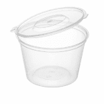 Sert Plastik Sos Kabı 120 cc Kapaklı (500 Adet)