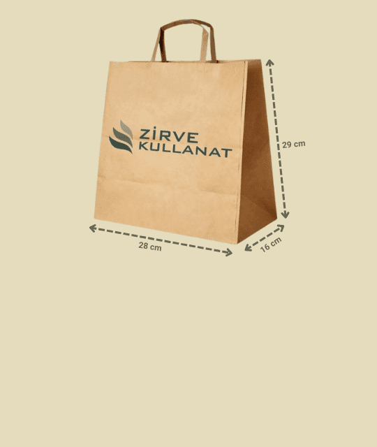 28x29x16 cm kraft çanta