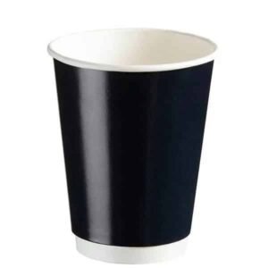14 oz Double Wall Karton Bardak Siyah