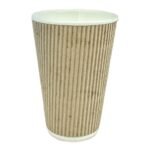 14 oz Ripple Karton Bardak Double Wall (500 Adet)