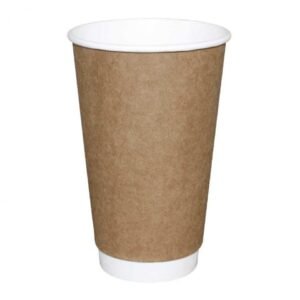 16 oz Double Wall Karton Bardak Kraft