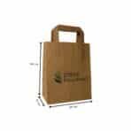 18x24x8 cm Dıştan Saplı Kağıt Çanta
