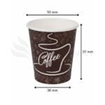 2.5 oz Karton Bardak Standart Baskılı