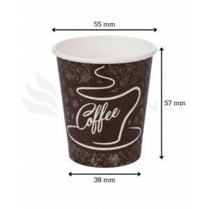 2.5 oz Karton Bardak Standart Baskılı