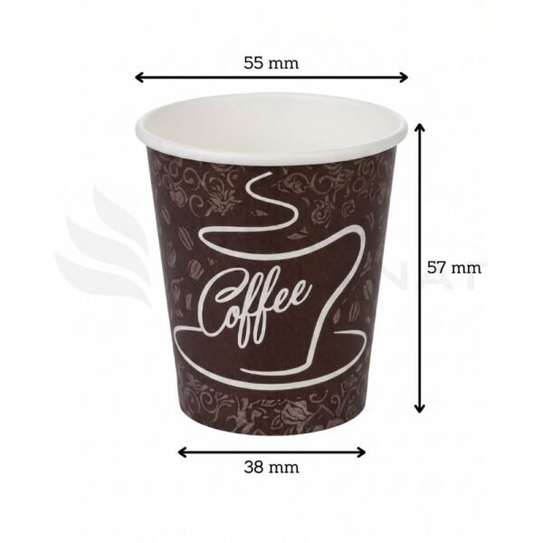 2.5 oz Karton Bardak Standart Baskılı