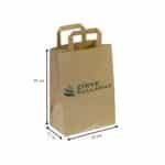 22x28x11 cm İçten Saplı Kağıt Çanta - 1