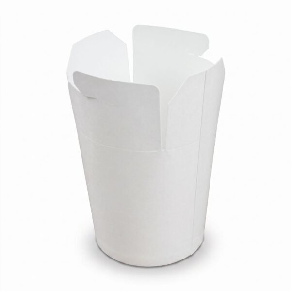 26 oz Beyaz Karton Noodle Kutusu
