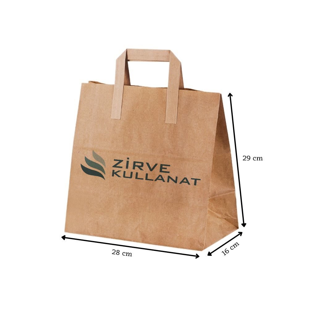 28x29x16 cm Dıştan Saplı Kağıt Çanta