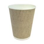 8 oz Ripple Karton Bardak Double Wall (1000 Adet)