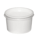 Kapaklı Karton Çorba Kasesi 14 oz Beyaz (500 Adet)