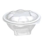 Plastik Kapaklı Salata Kasesi 1000 cc (400 Adet)