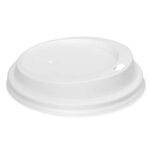 Karton Bardak Kapağı Beyaz 1000 Adet