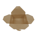 Karton Yemek Kutusu Lunch Box Büyük (200 Adet) - Görsel 2