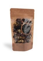 Kraft Tam Pencereli Doypack Kilitli