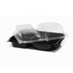 Hamburger Kabı 2 Bölmeli 180 Adet - Görsel 2