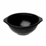 Plastik Çorba Kasesi Kapaklı Siyah 510cc (450 Adet)