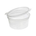 Sert Plastik Sos Kabı 60 cc Kapaklı (1000 Adet)