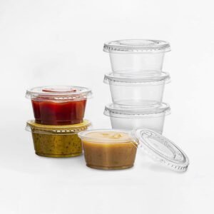 plastik sos kapları