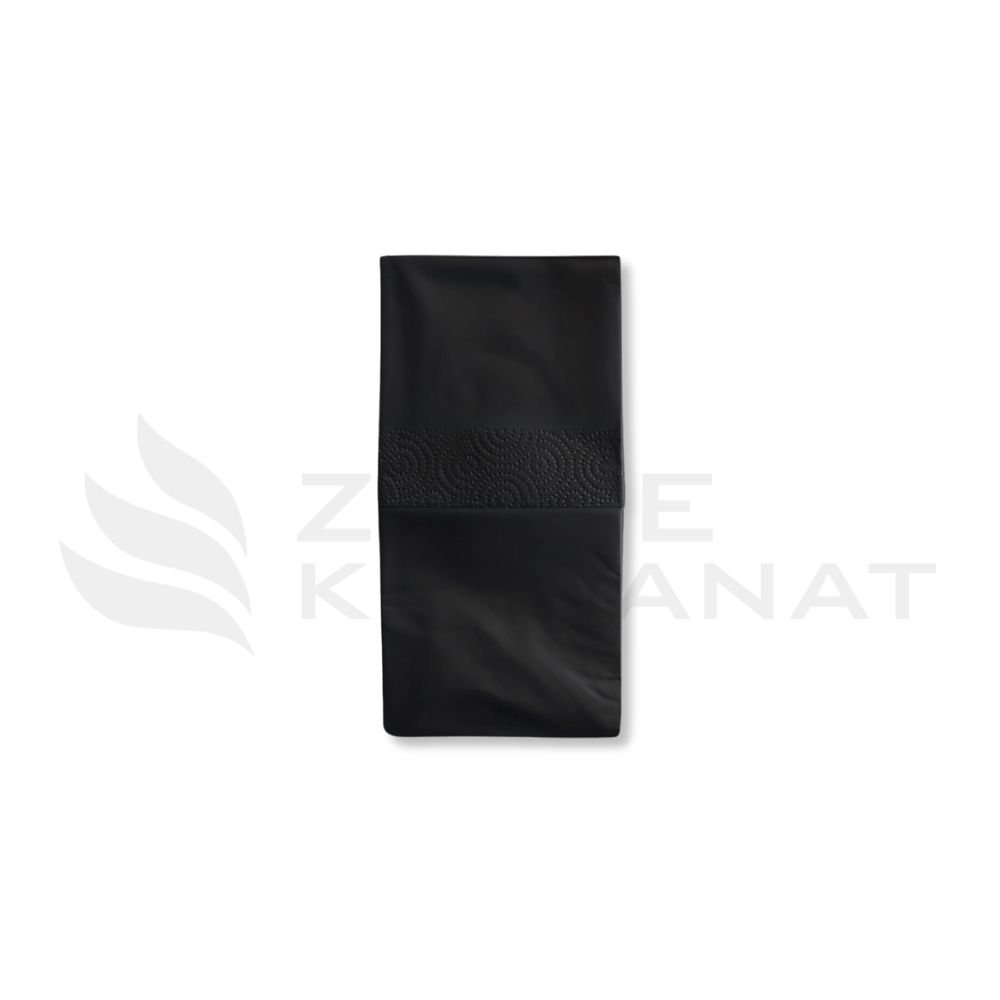 24x24 garson katlama peçete siyah 24x24 garson katlama peçete siyah