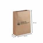 32x40x12 cm Kraft Taşıma Torbası