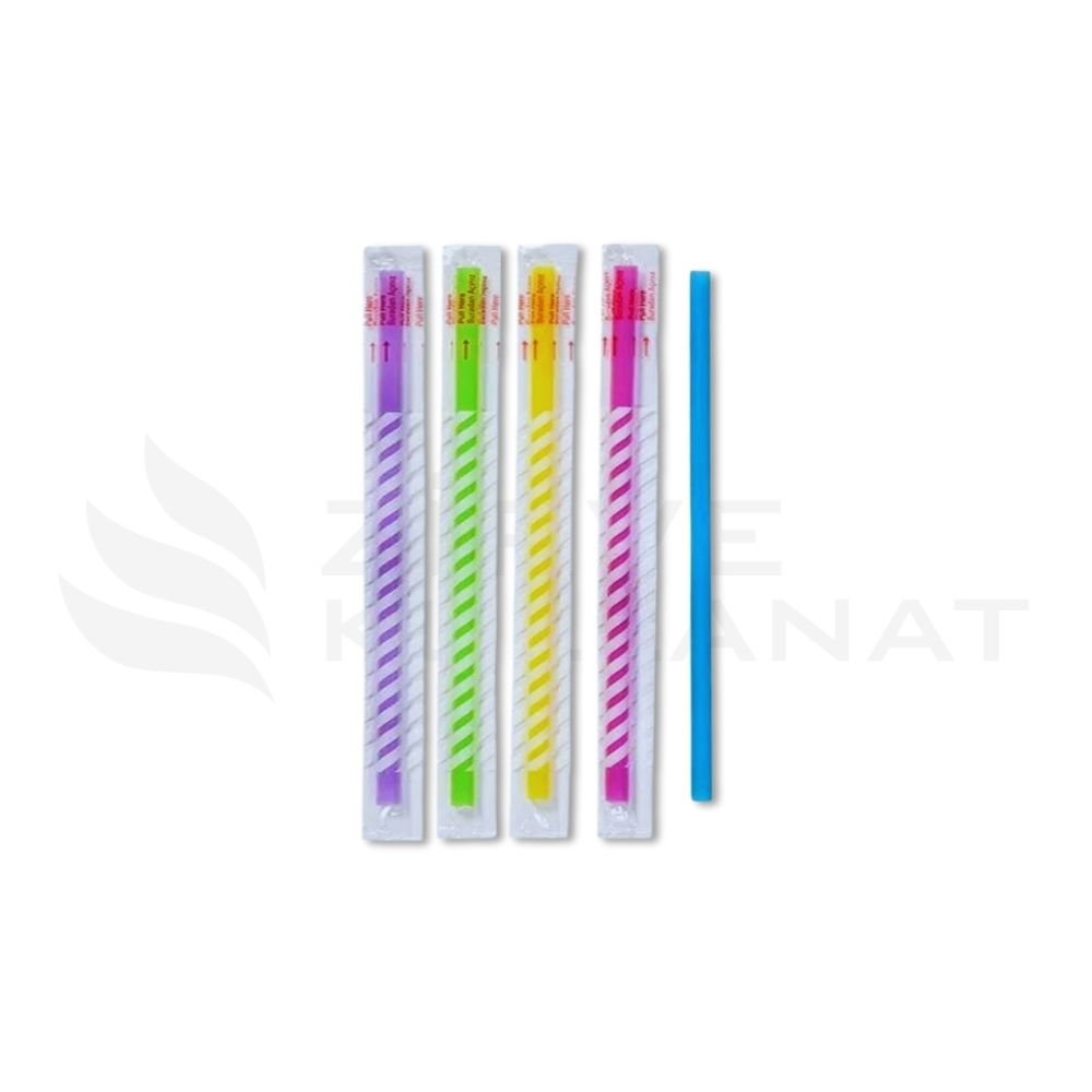 Frozen pipet renkli 22 cm jelatinli Kalın Frozen pipet renkli 22 cm jelatinli Kalın