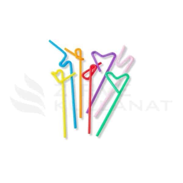 Kokteyl Pipetleri Artistik Körüklü