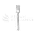 Plastik Çatal Lüks Şeffaf
