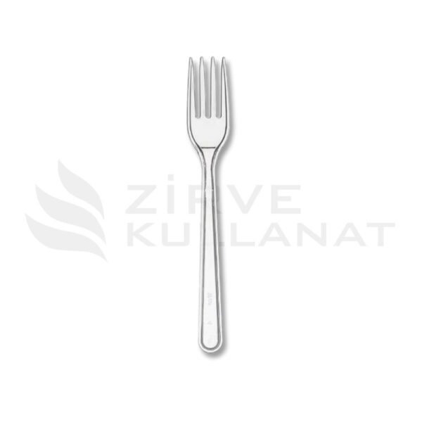 Plastik Çatal Lüks Şeffaf