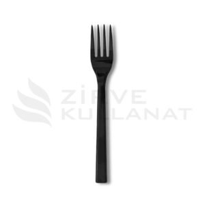 Plastik Çatal lüks siyah