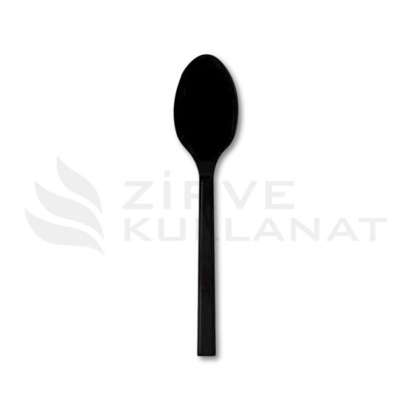 Plastik Kaşık lüks siyah