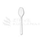 Plastik Tatlı Kaşık Lüks Şeffaf