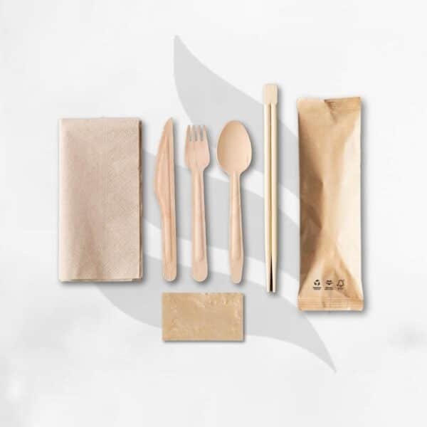 tahta çatal bıçak kaşık seti