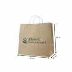 Büküm Saplı Kağıt Çanta 38x36x25 cm