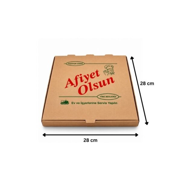 Pizza kutusu 28x28 cm