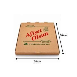 Pizza kutusu 30x30 cm