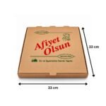 Pizza kutusu 33x33 cm