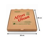 Pizza kutusu 36x36 cm