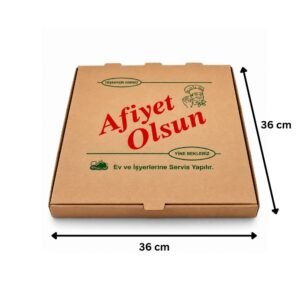 Pizza kutusu 35x35 cm