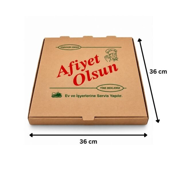 Pizza kutusu 35x35 cm